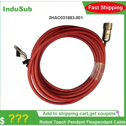 3HAC031683-001IRC5 Robot Teach Pendant Flexpendant Cable