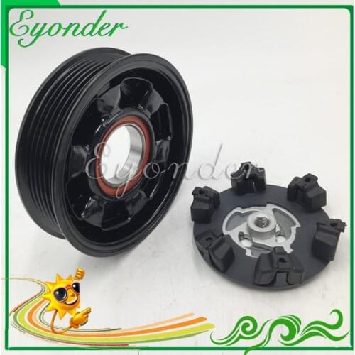 AC A/C Air Conditioning Compressor Clutch Assembly Kit 7SEU17C PV6 for BMW 7-Series E65 E66 E67 730i 730Li 64526956715 6918753