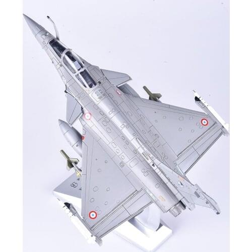 Diecast 1/72 Scale French France Dassault Rafale C Fighter Air Force Metal Toy Aircraft Alloy Plane Model Collection Display