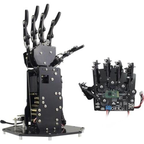 5DOF Bionic Robot Hand/ 5 Fingers Independent Movement/DIY Mechanical Glove Control