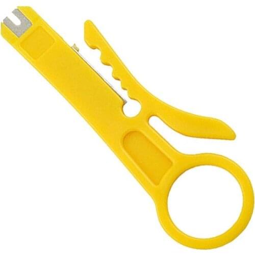 Mini Portable Wire Stripper Knife Crimper Pliers Crimping Tool Cable Stripping Wire Cutter Multi Tools Cut Line Pocket Multitool
