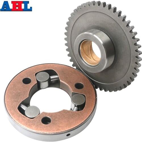 Motorcycle Starter Clutch Bearing Gear Assembly For Yamaha TTR125LE 08-17 XT125R XT125X 2007 2008 YB125 YBR125ED 05-14 YFM125R