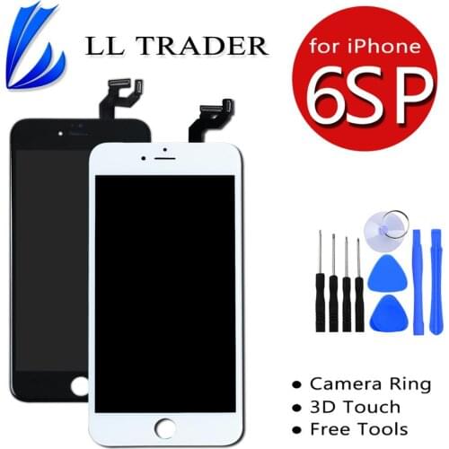 Screen Replacement for iPhone 6SP 6S Plus LCD Screen Touch Digitizier Assembly 3D Touch Sensitive Front Camera Holder Screen