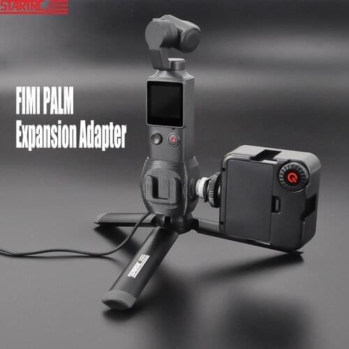 STARTRC FIMI PALM mini handle gimbal hot Shoe Mount Adapter 1/4 Screw Adapter Base With Tripod