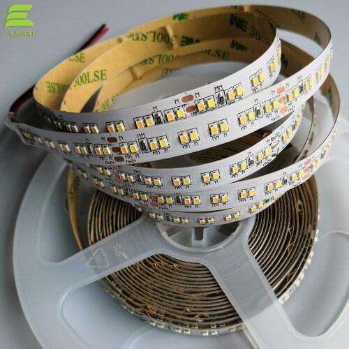High CRI 2216 LED Strip Light CRI 90 CRI 96 and CRI 98 Warm white + cold white light Flexible light strip