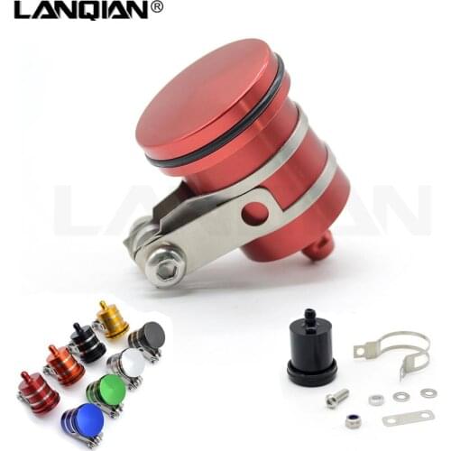 Universal Cnc Motorcycle Rear Brake Fluid Reservoir Clutch Tank Oil Fluid Cup for Honda Black SpiRit NC750 S CB1100/GIO special