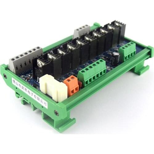 10-way PLC DC Amplifier Board Power Output Expansion Board Relay Isolation Protection Board RC Anti-surge Relay