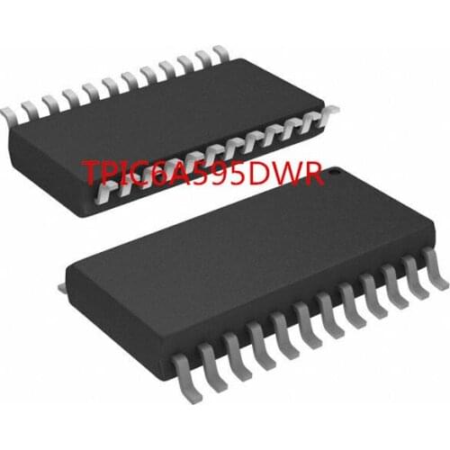 100% NEW Original TPIC6A595DWR TPIC6A595DW TPIC6A595 IC 8-BIT SHIFT REGISTER SOP-24