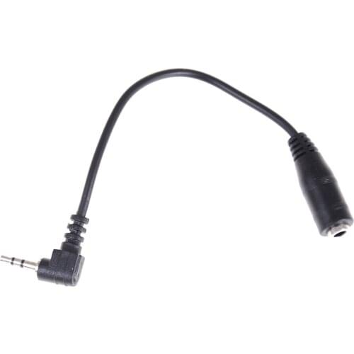 2.5mm Male To 3.5mm Female Audio Stereo Headphone Earphone Converter Adapters