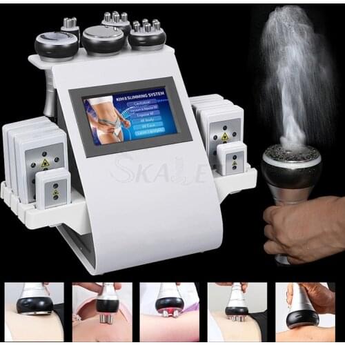 40K Cavitation Ultrasonic Body Slimming Machine Multipolar RF Radio Frequency Fat Burning Skin Lifting Anti Cellulite Photon SPA