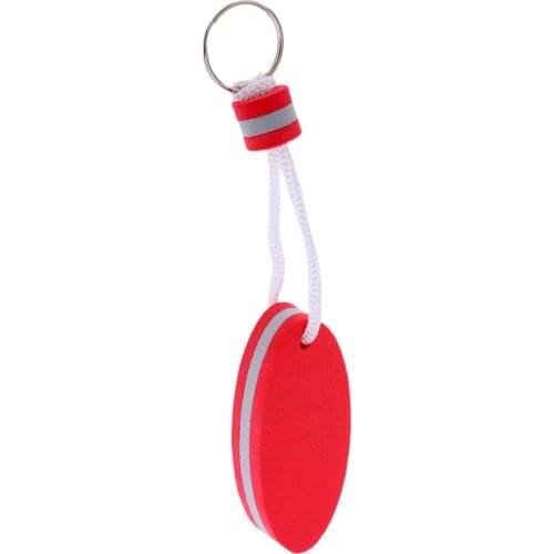 5pcs/set Oval Foam Floating Kayak Boat Key Chain Key Ring Keychain