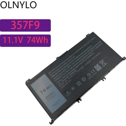 Notebook Battery for Dell 357F9 Inspiron 15 7559 7000 INS15PD-1548B INS15PD-1748B 00GFJ6 71JF4 11.1V 74Wh Laptop Battery