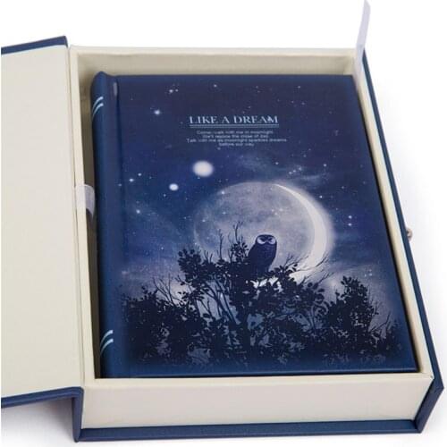 "Like a Dream" Diary with Lock Notebook Cute Functional Planner Lock Book Dairy 1XCE