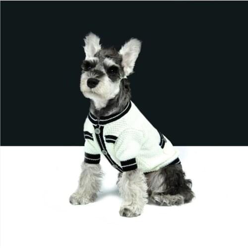 Pet Clothes Dog Shirt Luxury Coat Jacket Leisure Wear for Small Medium Dog Cat