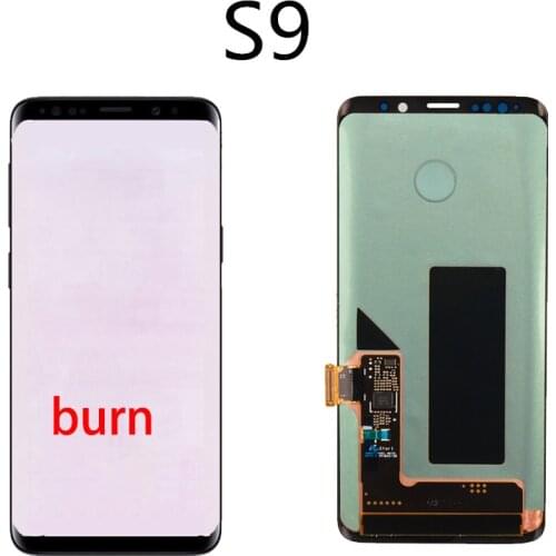 5.8'' Original lcd With Defect For Samsung Galaxy S9 G960 G960F LCD Display with Touch Screen Digitizer Assembly Parts No Frame