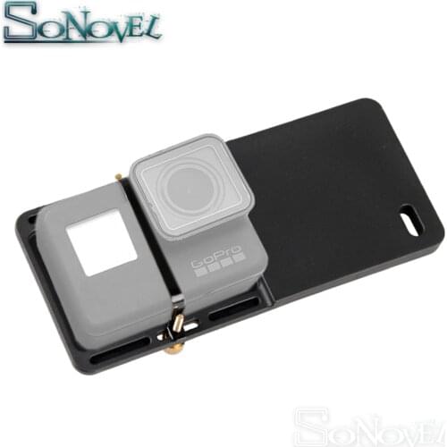 Action Camera Gopro Accessories Switch Mount Plate Adapter for GoPro hero 6/5/4 ,SJCAM,Zhiyun Smooth 4 ,DJI Osmo mobile 2 gimbal