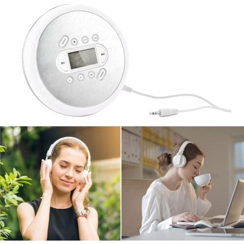 Multi-functional Portable CD Player, Simple Style Children Foreign Language Learning Repeater MP3 Music Album Walkman