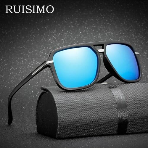 Luxury Brand Oversized Men mach one Sunglasses Polarized Women Sun Glasses Square Male retro de sol sunglasses for men women