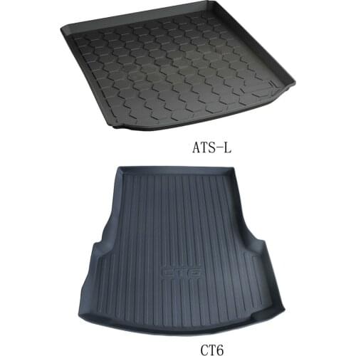 Special Rubber TPV Car Trunk Mat for Cadillac XTS XT5 CT6 ATSL Durable Waterproof Cargo Liner Boot Carpet for XTS XT5 CT6 ATSL