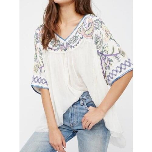 TEELYNN Short Sleeve Blouses