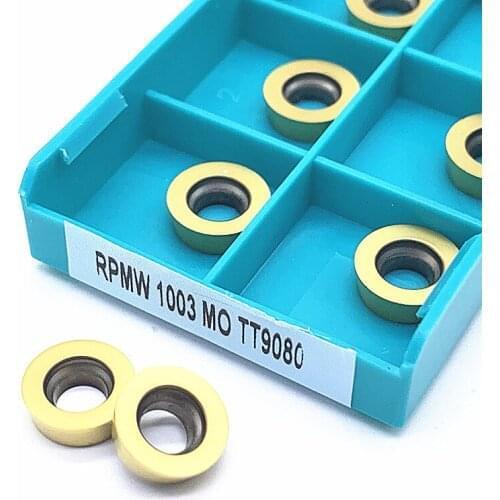 Tungsten Carbide RPMW1003 MO TT9080 Carbide Tool Metal Turning Tools CNC Machine Tool Milling Tool Lathe Tool Metal Turning Tool
