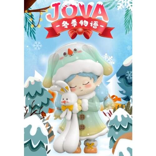 Winter story office desk home ornaments bedroom lovely girl heart gift decoration blind box J05