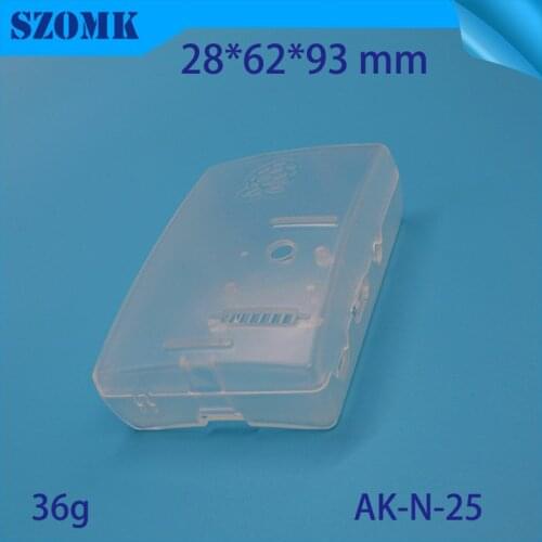 1 piece, 28*62*93mm szomk plastic electronics box enclosure for raspberry pi 3 junction box plastic box electric project