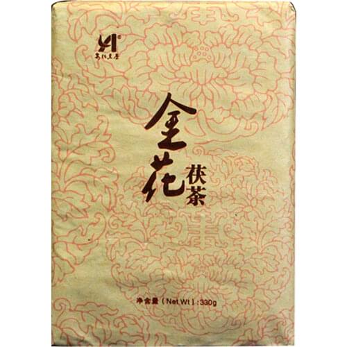 2013 Yr Dark Chinese Tea Anhua Gloden Flower Fu Tea Aged Dark Chinese Tea 330g