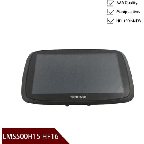 5"Inch LMS500H15/ HF16 for TomTom GO 5000 GO 500 GPS LCD display with Touch screen digitizer Repair replaceme free shipping