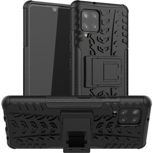 Armor Cover For Samsung Galaxy A42 Case For Samsung A42 A12 A02S M51 A31 S20FE Cover Shockproof Protective Case For Samsung A42