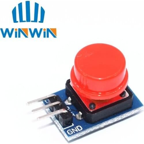 I35 Big key module Big button module Light touch switch module with hat High level output