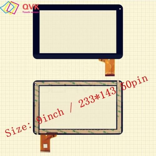 Black 9 Inch for Brigmton 9 BTPC 903 BTPC-903DC-B Capacitive touch screen panel repair replacement spare parts free shipping
