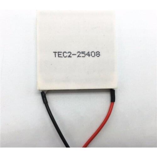 Double-layer semiconductor refrigeration sheet TEC2-25408, 40*40MM 65W 12V 8A, temperature difference 80 degrees
