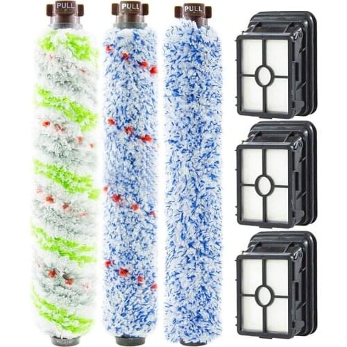 Hepa Filter Roll Brush for Bissell Crosswave 1785 2303 2305 Series Vacuum Cleaner Wood Floor Brush Pet Brush
