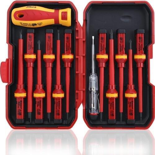 8/13/25 IN 1 Screwdrivers Set Professional Electronic Insulated Screwdrivers High Slotted Durable Repair Hand Tools Accessories
