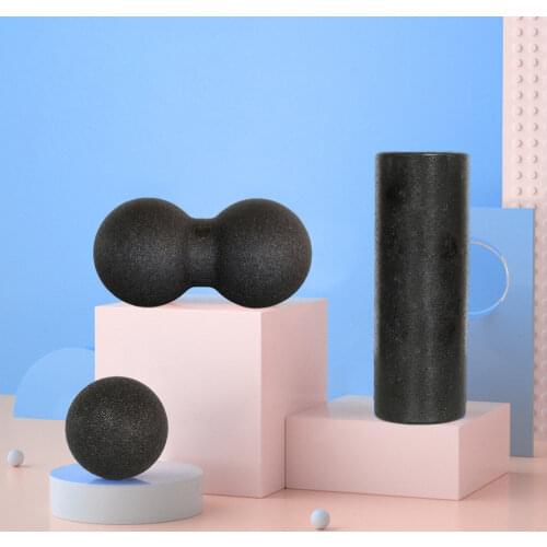 EPP Yoga Foam Roller Set Gym Fitness Foam Block Pilates Yoga Exercise Back Leg Muscle Relaxation Massage Foam Ball Drop Shipping