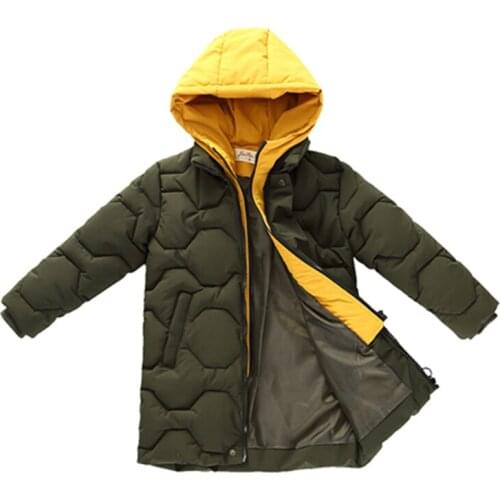 Winter New Boys Down Padded Outerwear Thick Warm Fake Two-piece Jacket Winter Boys Clothes 11 Year Old Boys Winter Overalls