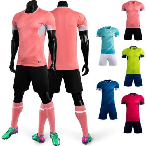 New Adult Soccer Jerseys Boys Sportswear Training Uniform Football Jersey Suits Team Uniforms Sets Shirts and Shorts Kits MB8630