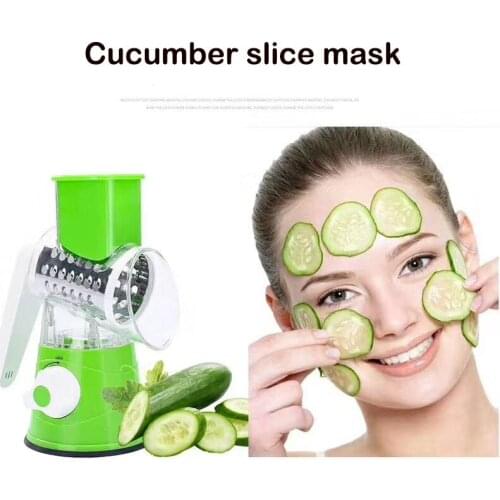 NEW Potato Carrot Grater Slicer Vegetable Cutter Round Mandoline SlicerStainless Steel Multifunction Chopper Blades Kitchen Tool