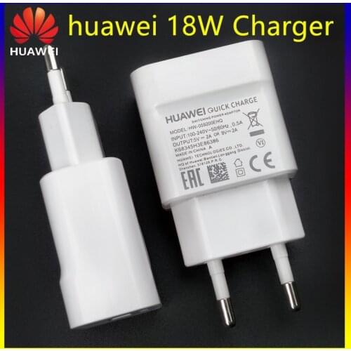Original Huawei mate 20 lite charging adapter QC2.0 fast 9v 2a eu quick charger for Huawei P30 lite P20 lite P10 P9 honor 8x 9 8