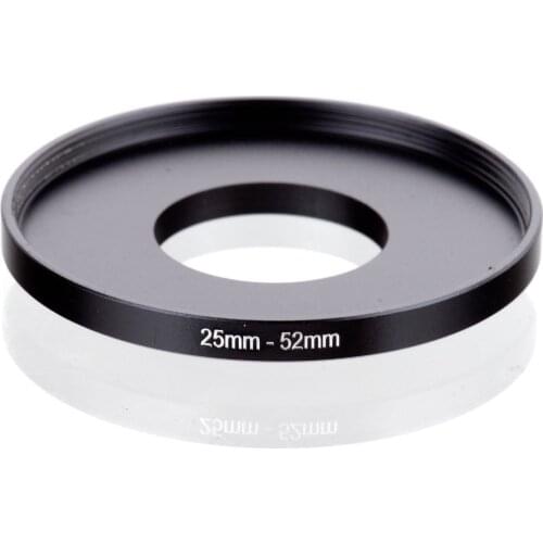 Original RISE(UK) 25mm-52mm 25-52 mm 25 to 52 Step Up Ring Filter Adapter black