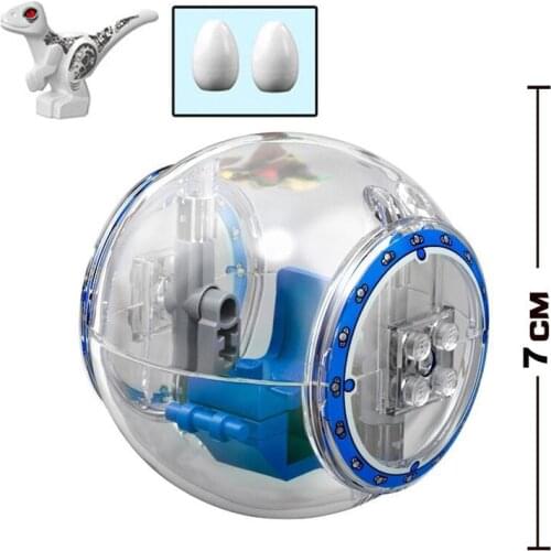 Jurassic Park World Dinosaur Gyrospheres Gyro Ball The Hamster ball Figure Blocks Construction Building Bricks Toys For Children