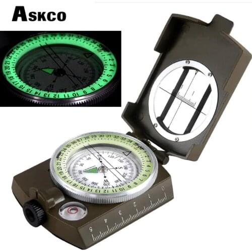 Professional Military Compass Hiking Equipment Compas Tourist Navigator Outdoor Camping Survival Geology Compass For The Forest