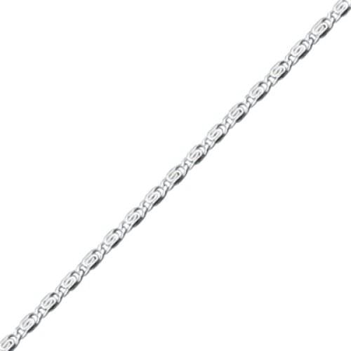 Silverlina Silver 30 Micron Espanzer Chain Necklace