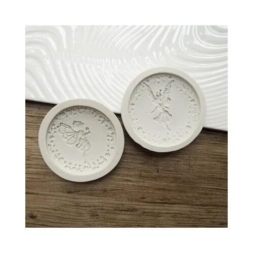 Flower Fairy Elf Silicone Mold Fondant Mould Cake Decorating Tools Chocolate Resin Clay Candy Molds Sugarcraft Cupcake Decor 001