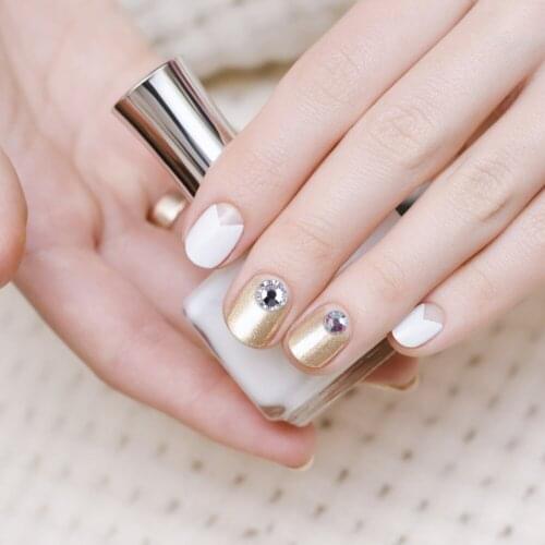 Flatback Glass Nail Rhinestone Diamond Crystals Stone Nail Manicure Accessories Bottom Mixed Shape DIY Nail Art