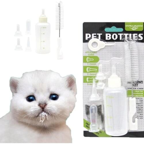 NEW Water Fountain for Cats Syringe 50ml Newborn Dog Kittens Feeding Bottle Small Pacifiers Pet Dog Supplies Royal Canin Kitten