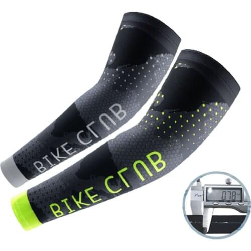 1Pcs Cycling Running Volleyball Sunscreen Bands Elbow Pad Armguards Cycling Quick Dry UV Protection Basketball Arm Sleeves