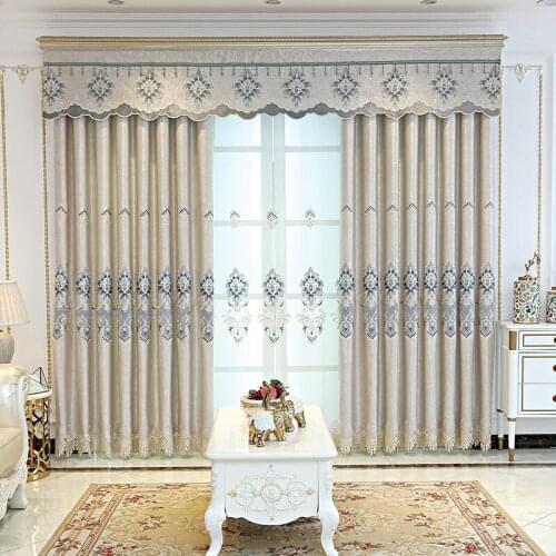 2020 new popular Nordic curtains finished bedroom living room floor-to-ceiling windows simple modern fresh sunshine curtains