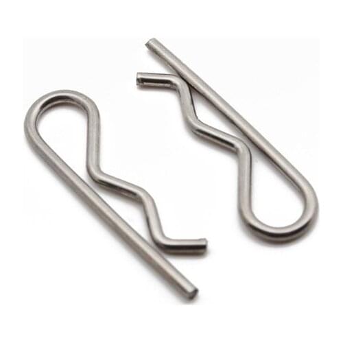 304 B type pin R-shaped pin closed mouth pin wavy circlip pin 1 1.2 1.5 1.6 1.8 3 2.5 4 5 8 *16 20 25 30 40 45 65 85 90 100 155
